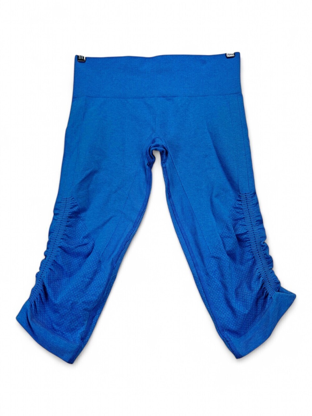 Lululemon Ruched Capri Leggings Size 6 Blue
